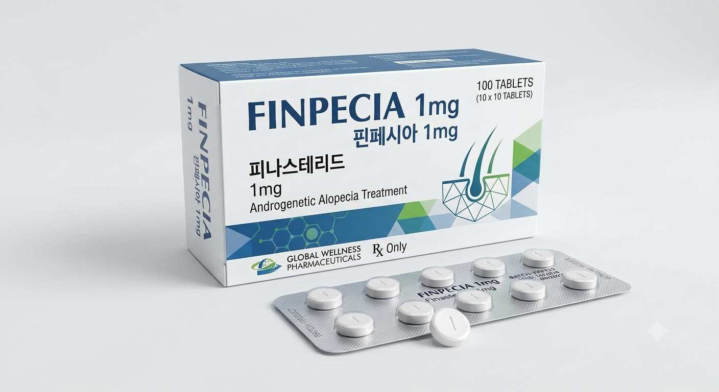 핀페시아 직구 피나스테리드 1mg 제품